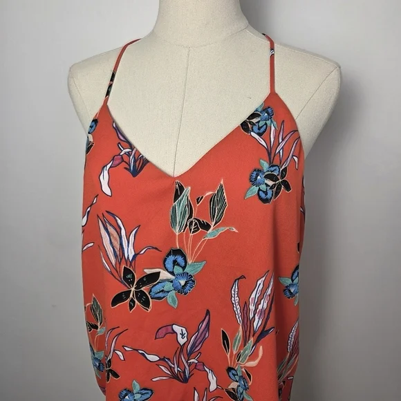 c&e Floral Racerback Tank Top - Picture 3 of 13
